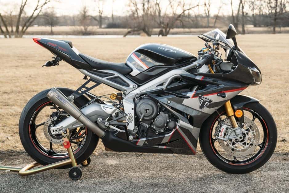 2021 Triumph Daytona sold for $11,750