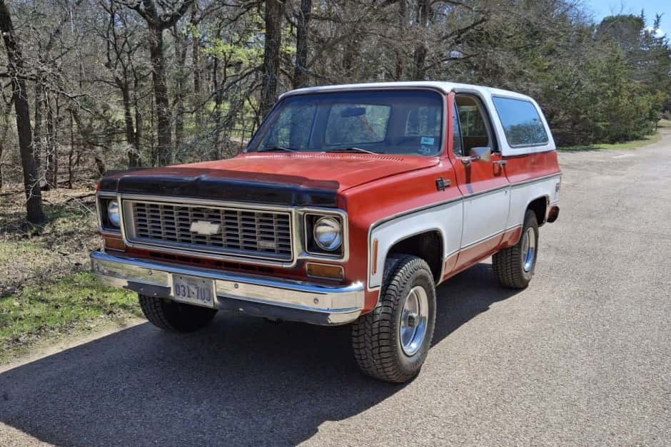 1973 Chevrolet K5 Blazer 1973-1991 sold for $29,000