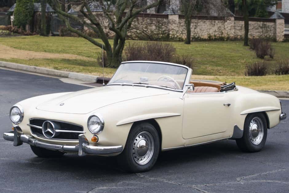 1956 Mercedes-Benz 190SL sold for $62,000