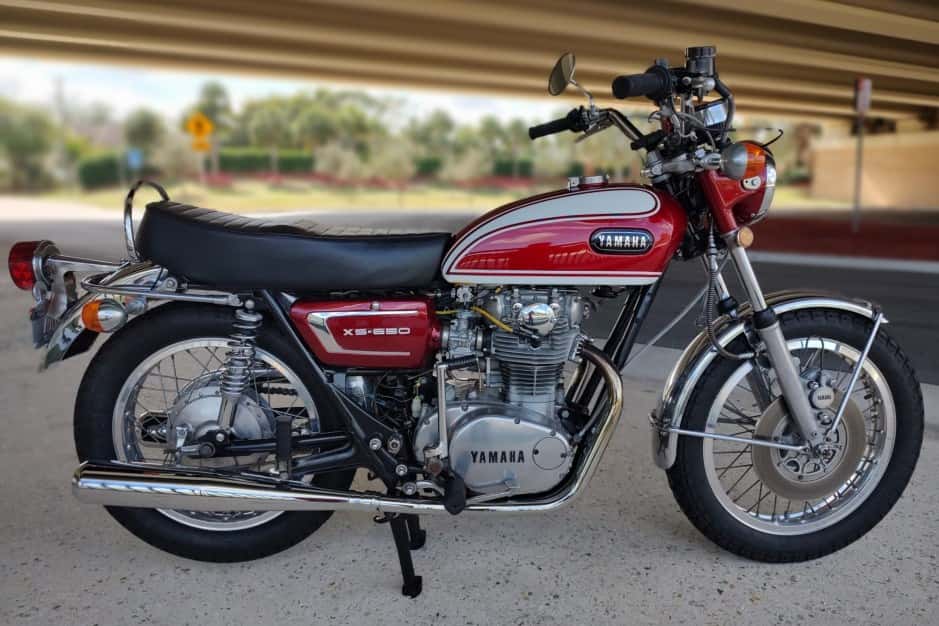 1972 Yamaha XS sold for $4,250