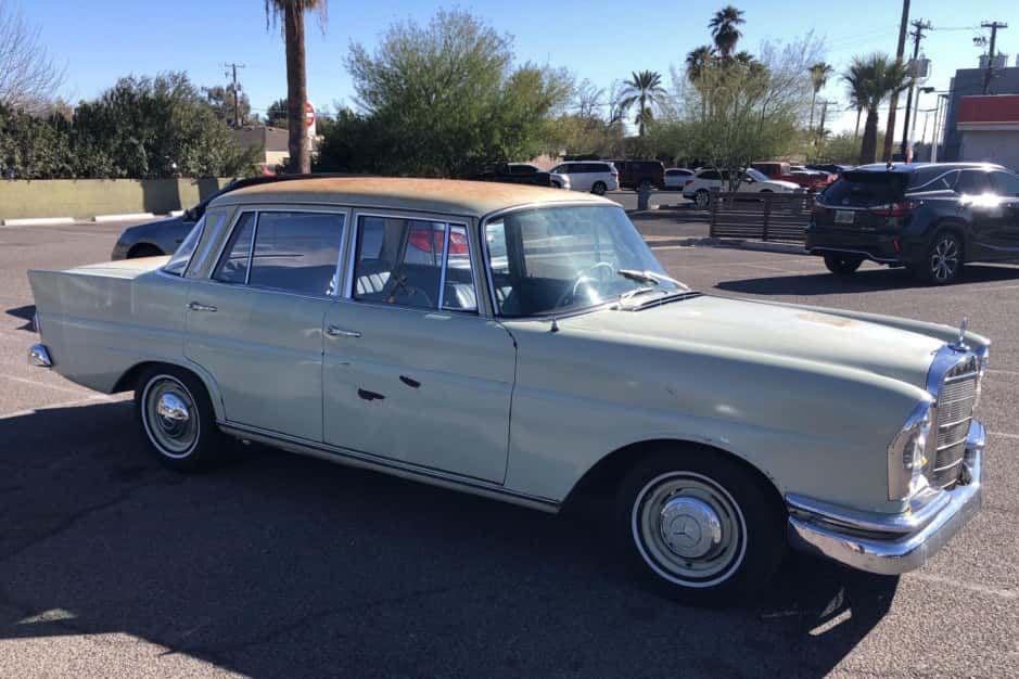 1964 Mercedes-Benz W111 Sedan sold for $5,164