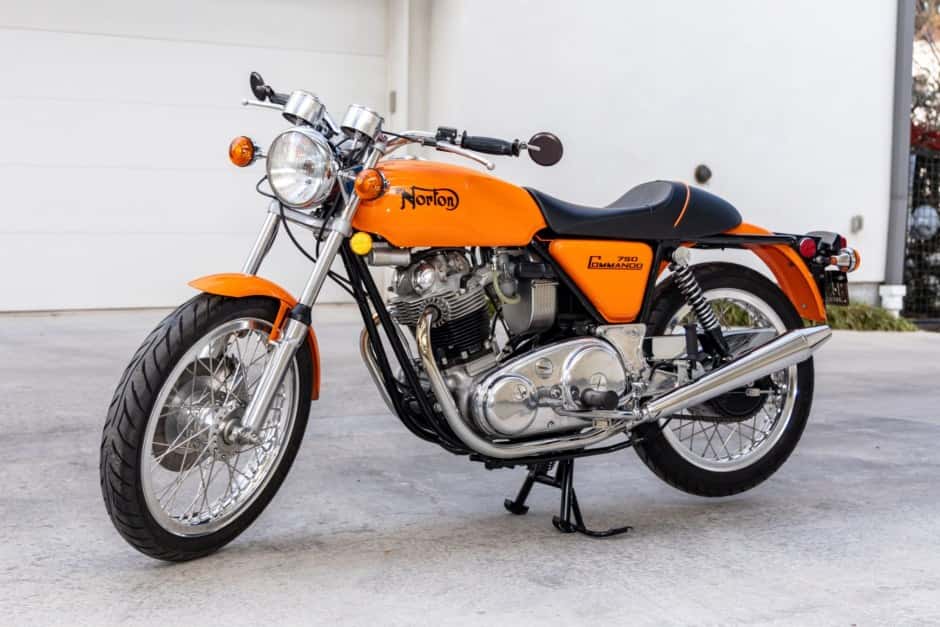 1972 Norton Commando sold for $11,750