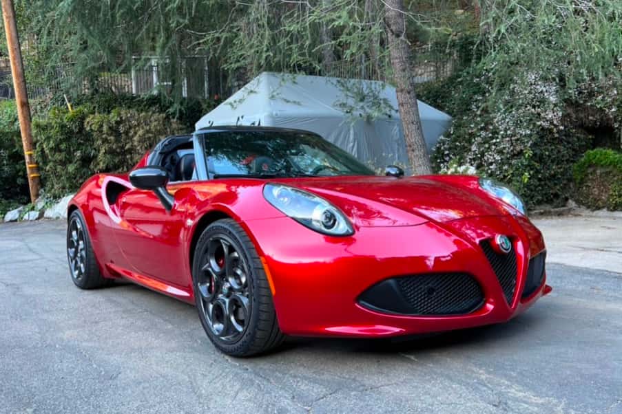 2018 Alfa Romeo 4C sold for $69,500
