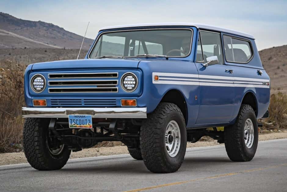 1972 International Harvester Scout sold for $57,500