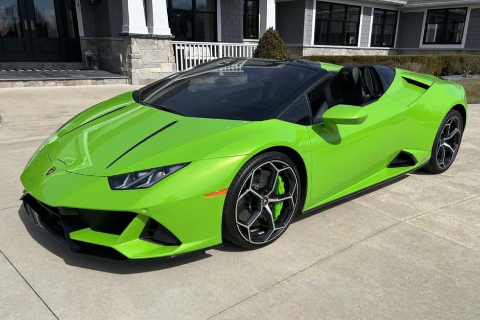 2020 Lamborghini Huracán sold for $255,000
