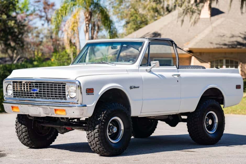 1971 Chevrolet K5 Blazer 1969-1972 sold for $26,750