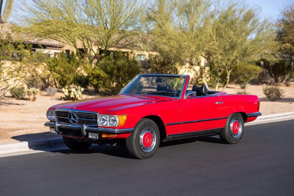1972 Mercedes-Benz R107 SL sold for $15,251