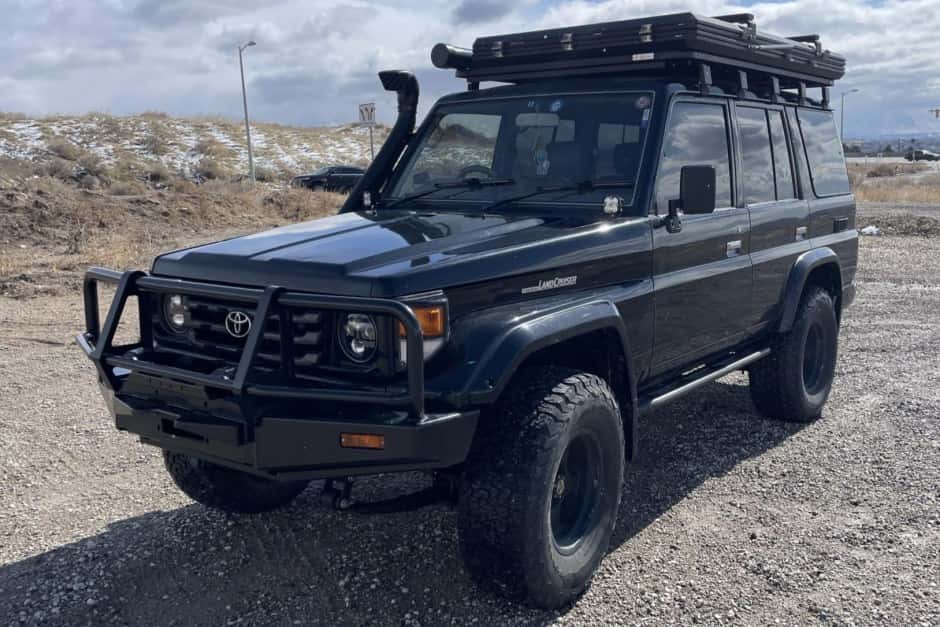 1991 Toyota Land Cruiser 70-Series sold for $0