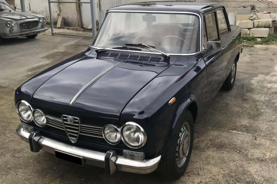 1969 Alfa Romeo 105 Series Sedan sold for €22,750