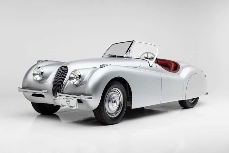 1950 Jaguar XK120 sold for $152,500