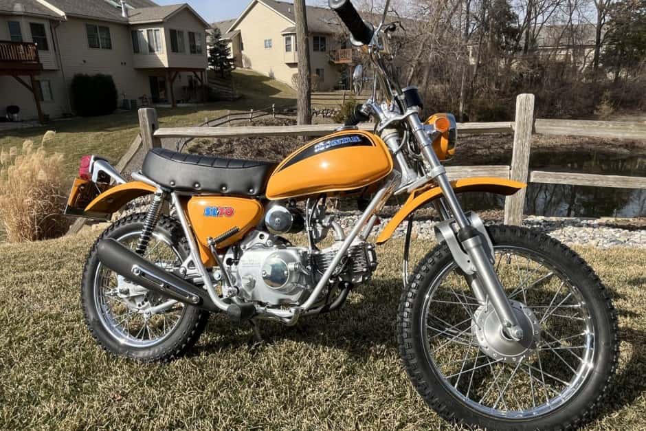 1971 Honda SL Motosport sold for $7,200