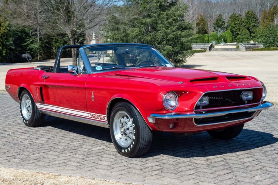 1968 Shelby Mustang GT350 & GT500 sold for $133,000