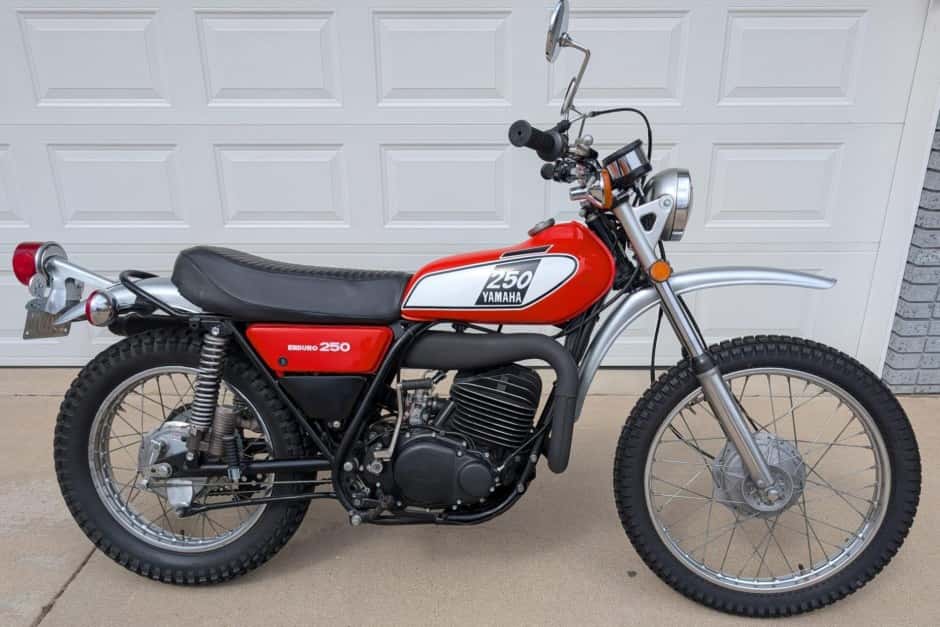 1975 Yamaha Enduro sold for $4,000