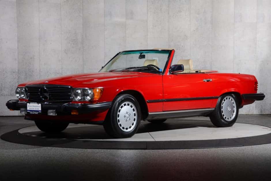 1987 Mercedes-Benz R107 SL sold for $64,000