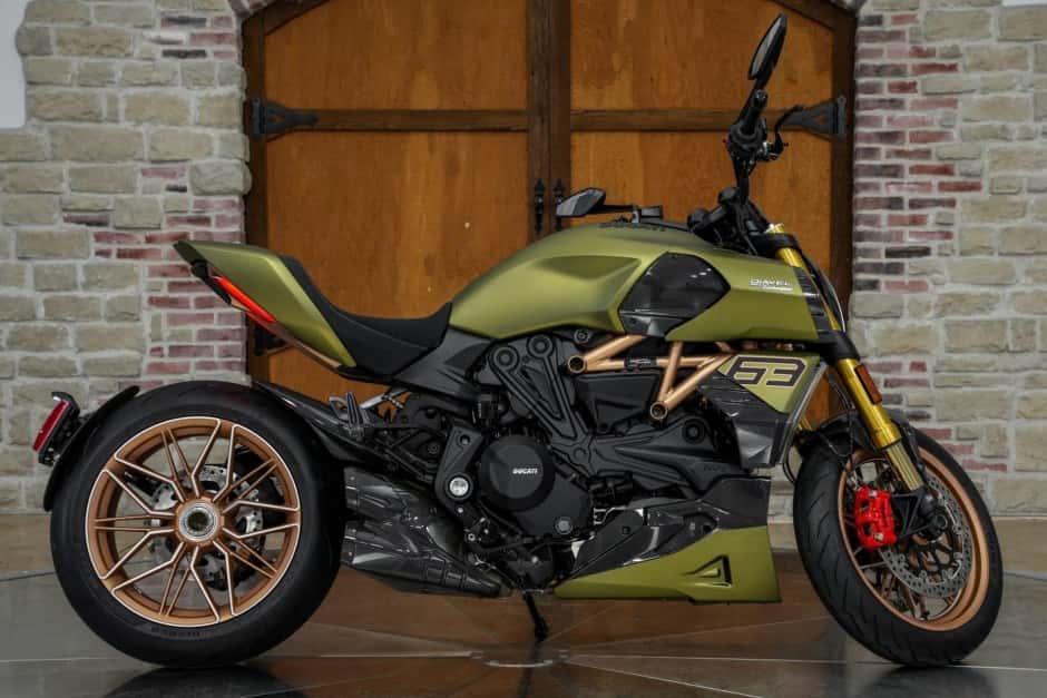 2021 Ducati Diavel sold for $65,500
