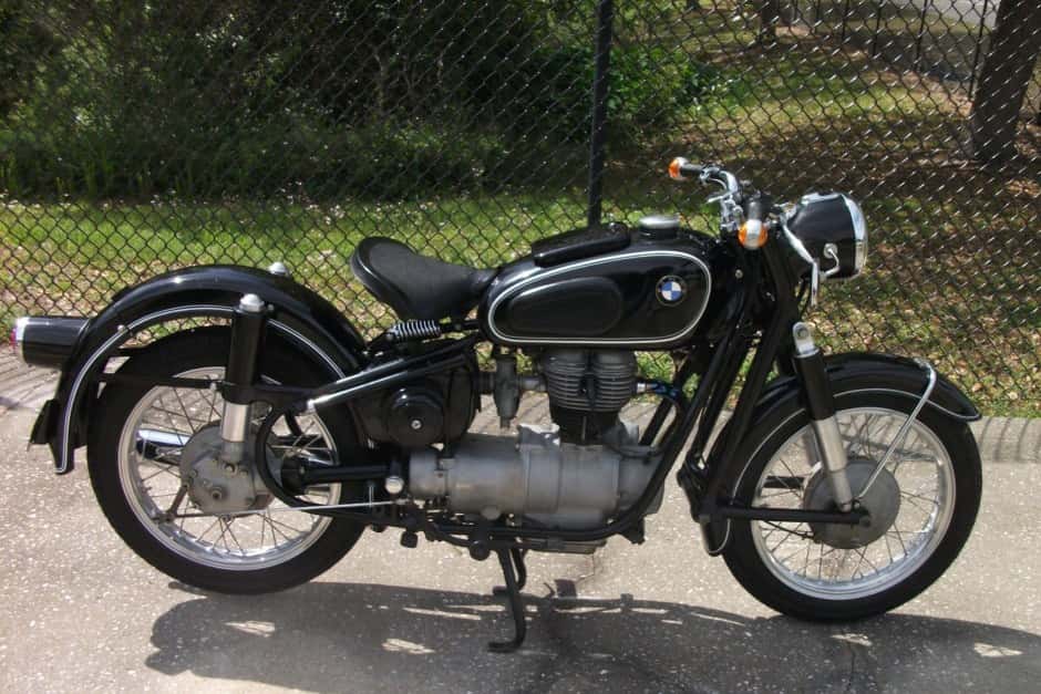 1966 BMW R26 & R27 sold for $8,300
