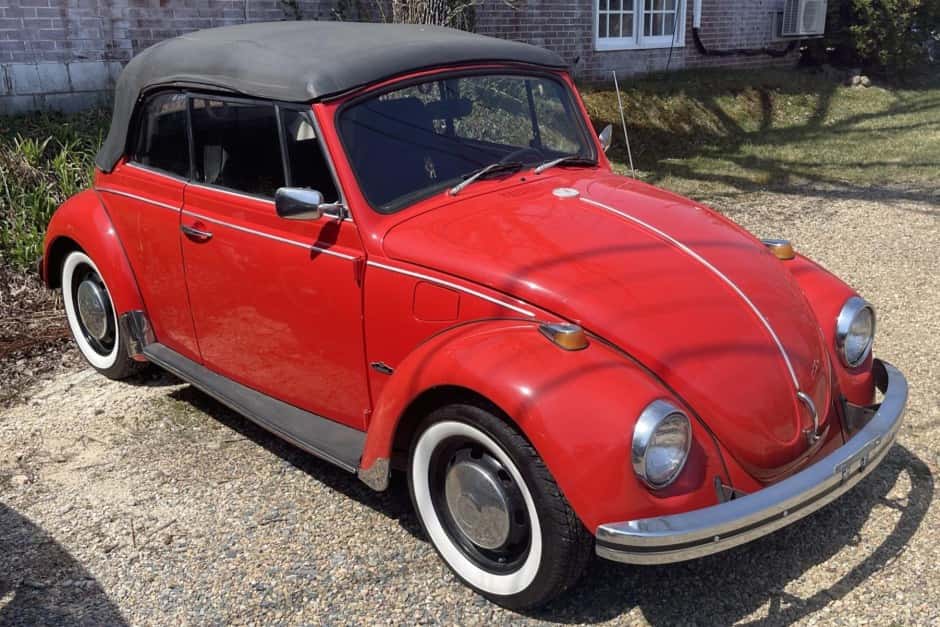 1969 Volkswagen Beetle (1958-1979) sold for $8,001