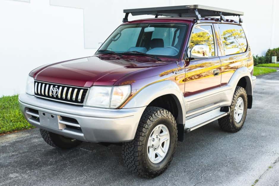 1997 Toyota Land Cruiser Prado 90-Series sold for $34,500