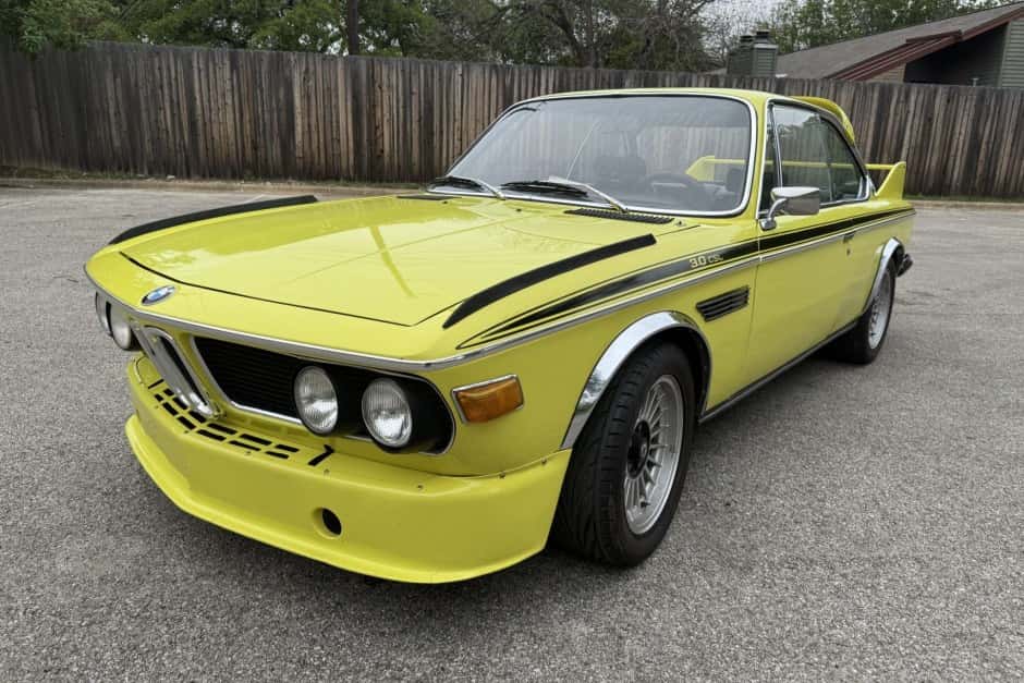1972 BMW 3.0 CSL sold for $119,111