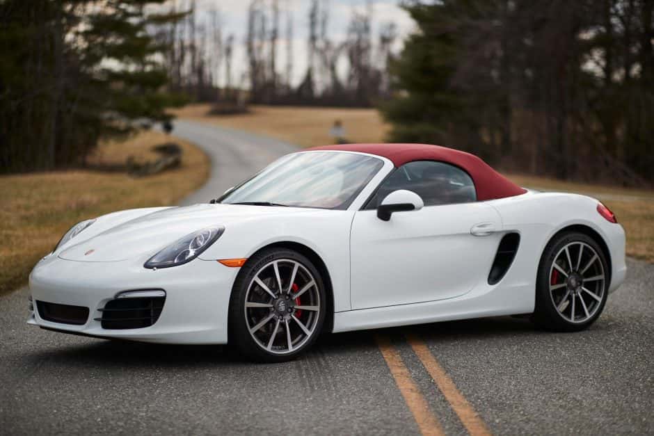 2013 Porsche 981 Boxster sold for $57,500