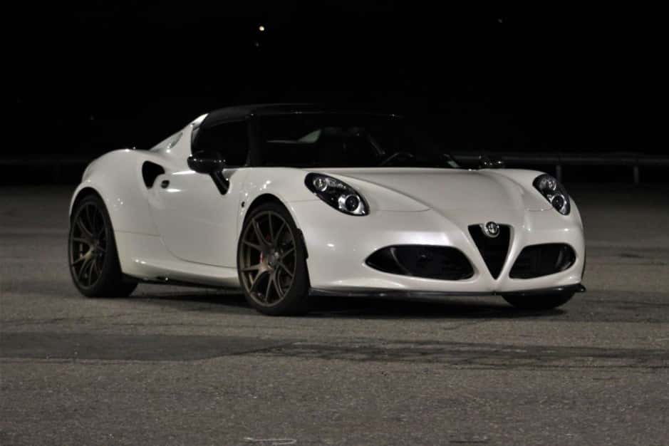 2015 Alfa Romeo 4C sold for $41,250