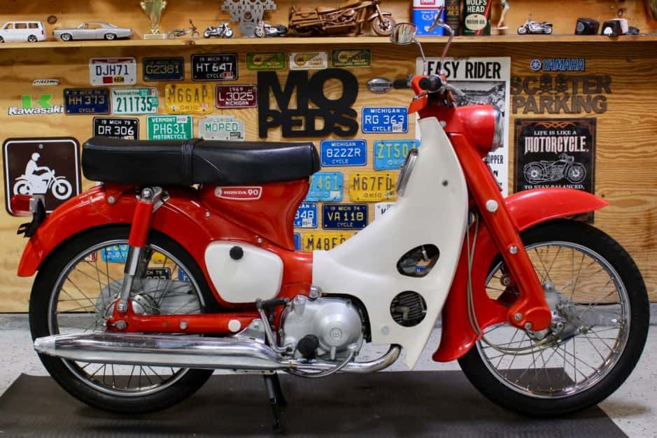 1969 Honda Super Cub sold for $4,350