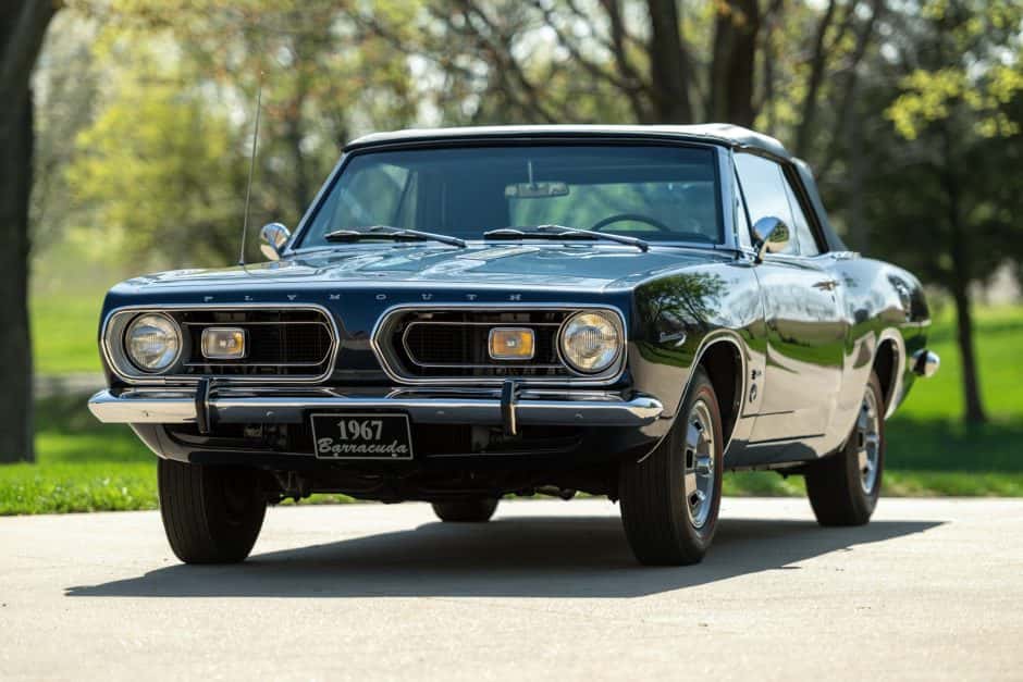 1967 Plymouth Barracuda sold for $44,250