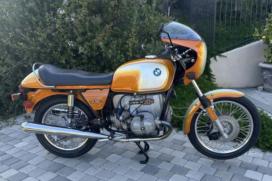 1975 BMW R90S sold for $15,250