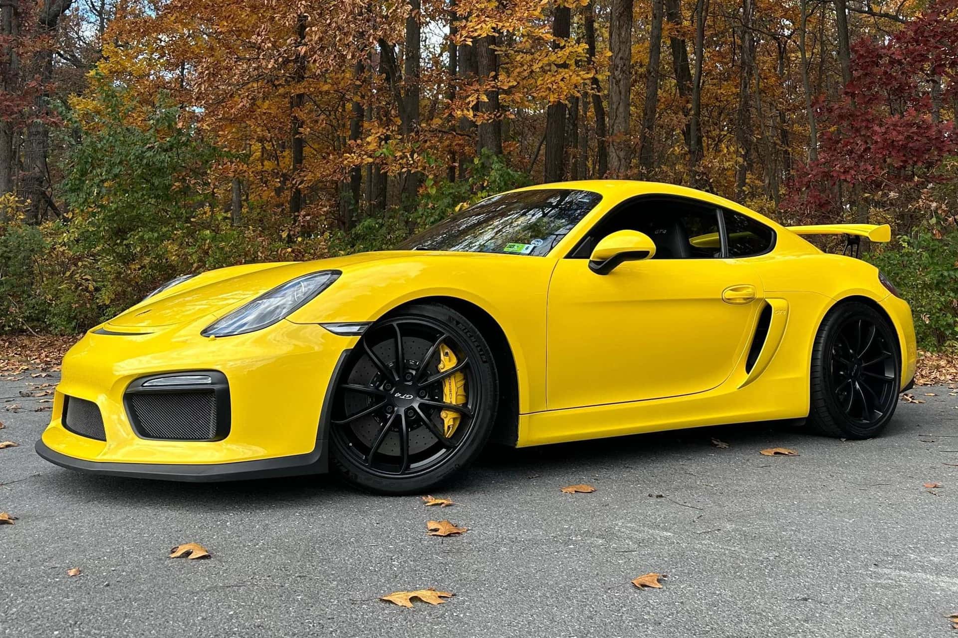 2016 Porsche 981 Cayman sold for $86,000