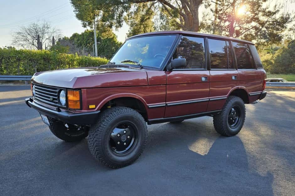 1991 Land Rover Range Rover Classic sold for $21,250