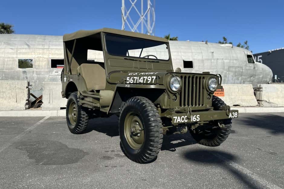 1950 Willys M38 sold for $14,750