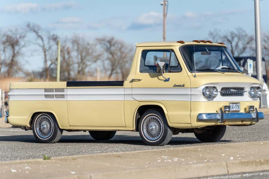1961 Chevrolet Corvair Rampside and Loadside Pickup sold for $19,250