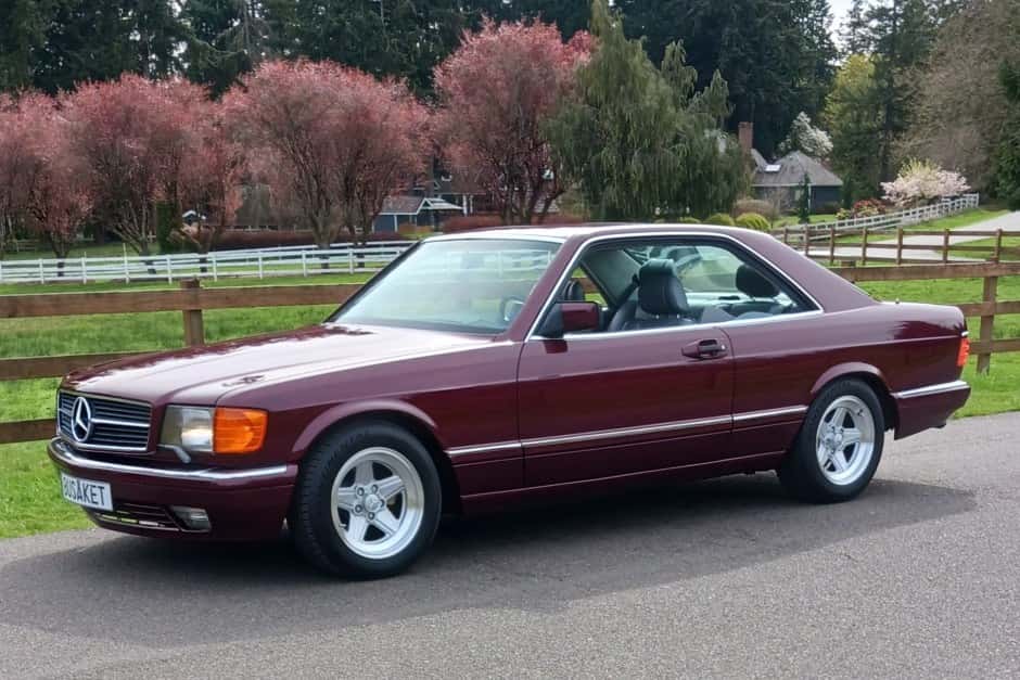1990 Mercedes-Benz C126 sold for $36,750
