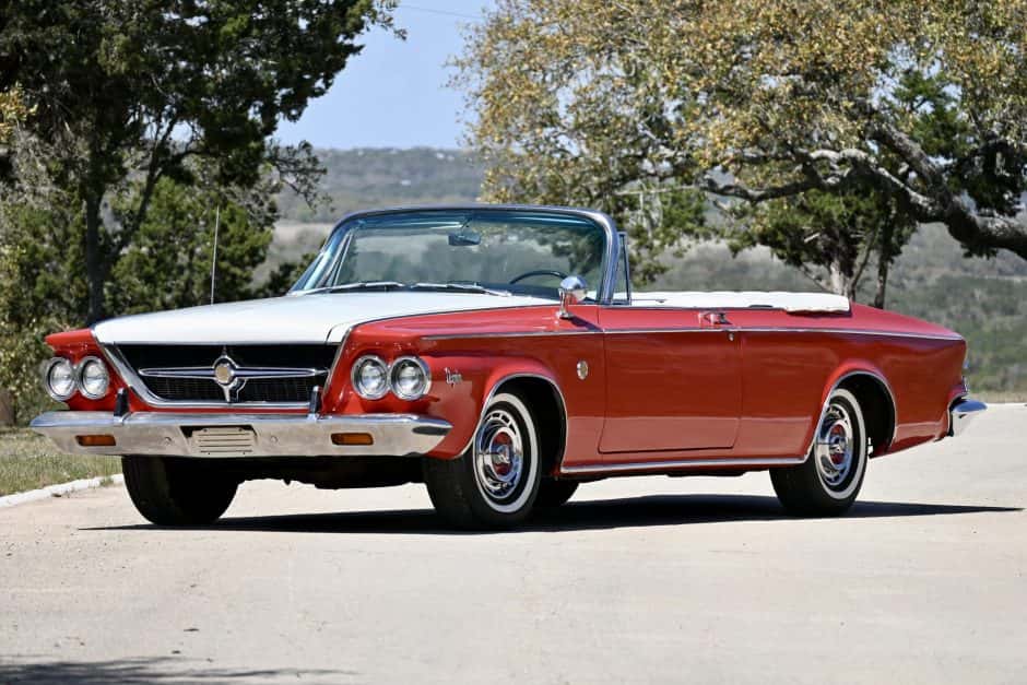 1963 Chrysler 300 Non-Letter Series (1962-1972) sold for $18,200