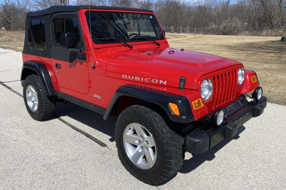 2003 Jeep Wrangler TJ (1997-2006) sold for $24,500
