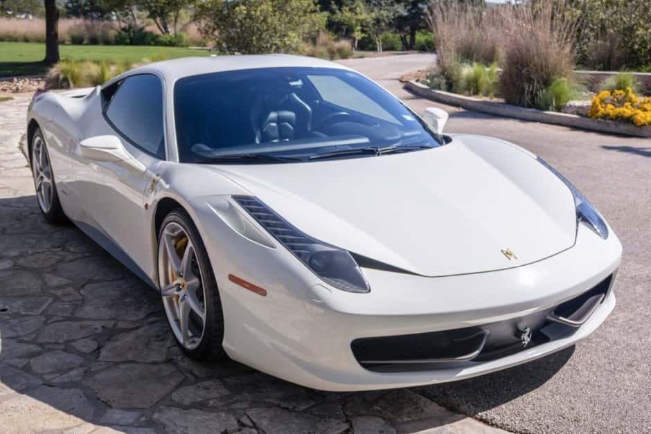 2010 Ferrari 458 sold for $168,801
