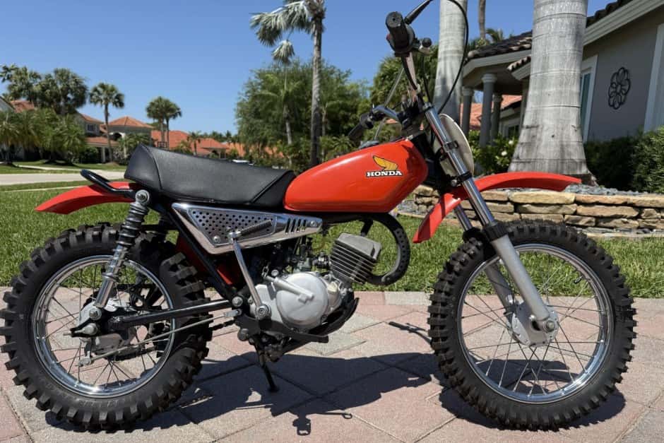 1974 Honda Elsinore sold for $2,500