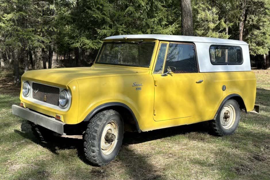 1963 International Harvester Scout sold for $15,000