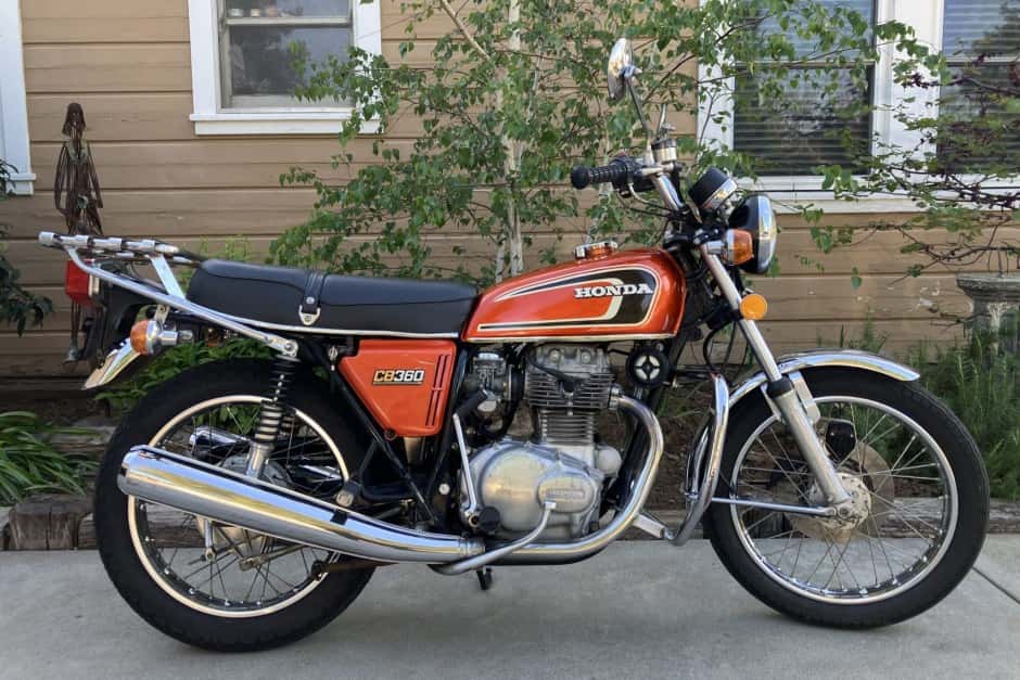 1974 Honda CB360 & CL360 sold for $3,101