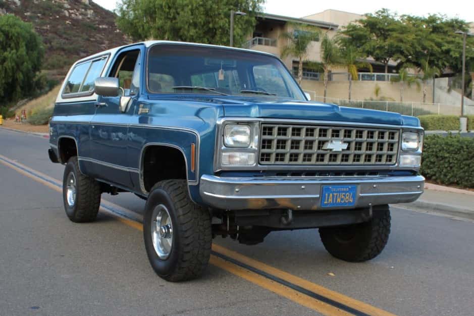 1980 Chevrolet K5 Blazer 1973-1991 sold for $16,069