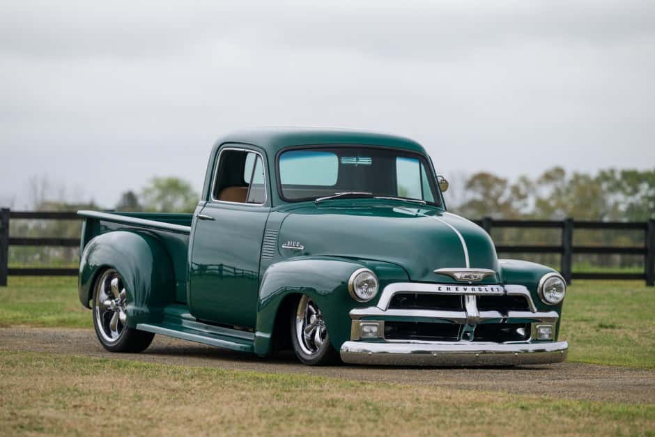 1954 Chevrolet Advance Design Pickup (1947-1955) sold for $37,000