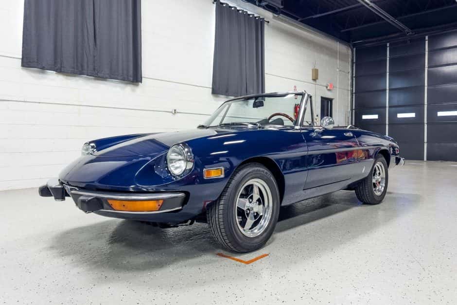 1974 Alfa Romeo 105/115 Spider Series 2 sold for $24,250