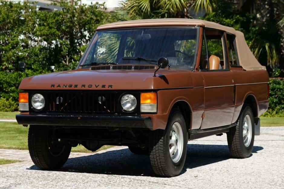 1973 Land Rover Range Rover Classic sold for $43,000