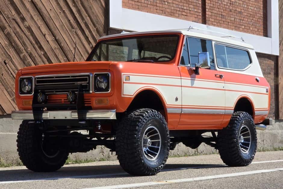1977 International Harvester Scout sold for $66,500
