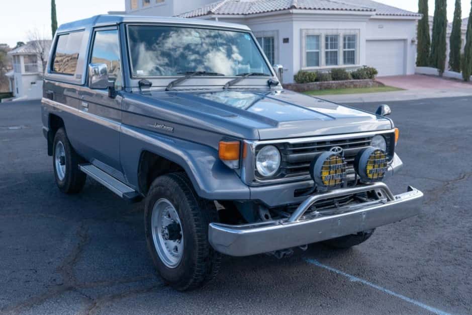 1996 Toyota Land Cruiser 70-Series sold for $12,750