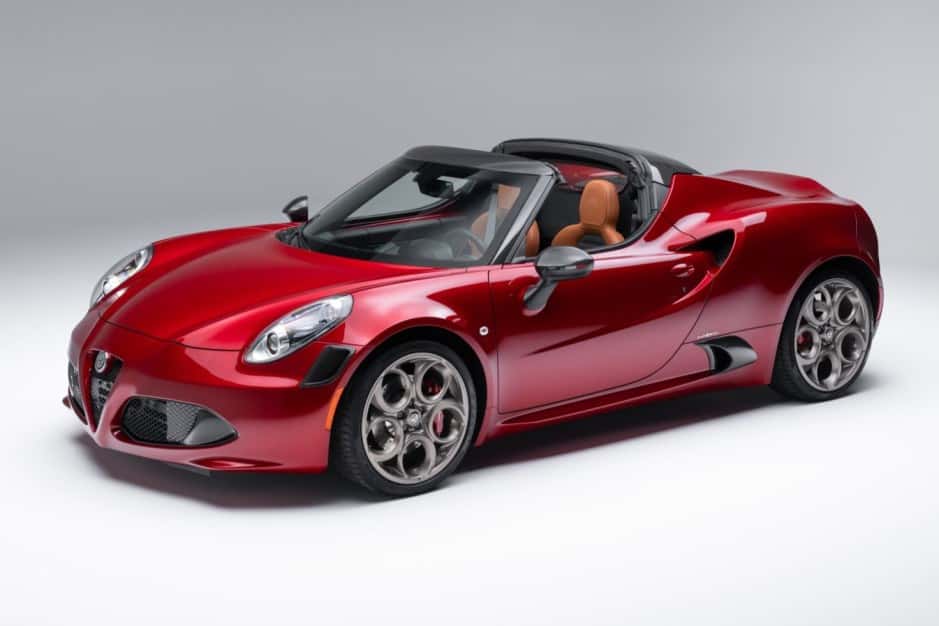 2020 Alfa Romeo 4C sold for $125,000