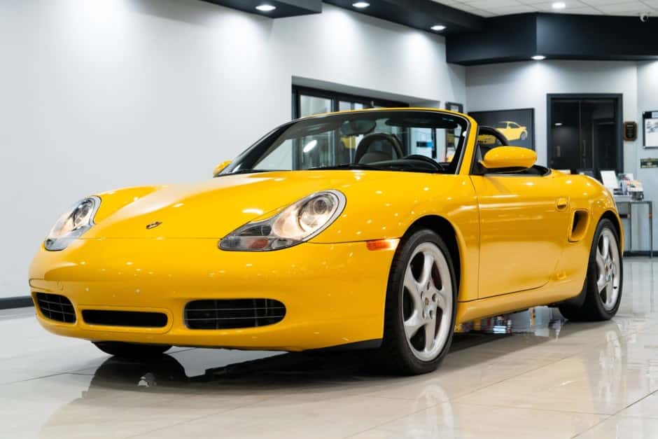 2002 Porsche 986 Boxster sold for $33,000