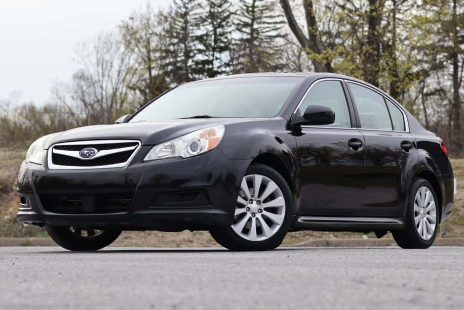 2010 Subaru Legacy sold for $10,053