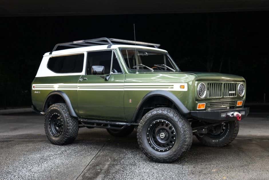 1973 International Harvester Scout sold for $120,000