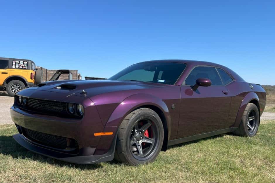 2022 Dodge Challenger SRT Demon & Super Stock sold for $76,001